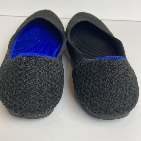 Rothy’s Honeycomb Black Ballet Flats Size 10.5 Discontinued Retired Rare Travel - Picture 8 of 15